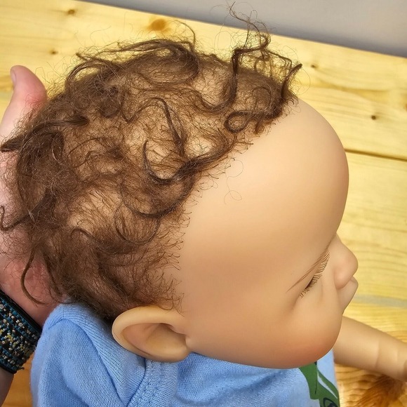 Ashton Drake Marissa‎ May Newborn Doll Purple Eyes Brown Hair Lifelike - Picture 8 of 13